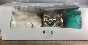 Cupcake Mix Gift Box - Holiday Cheer