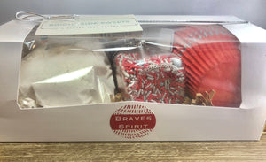 Cupcake Mix Gift Box - Braves Spirit