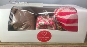 Cupcake Mix Gift Box - All You Need Is Love