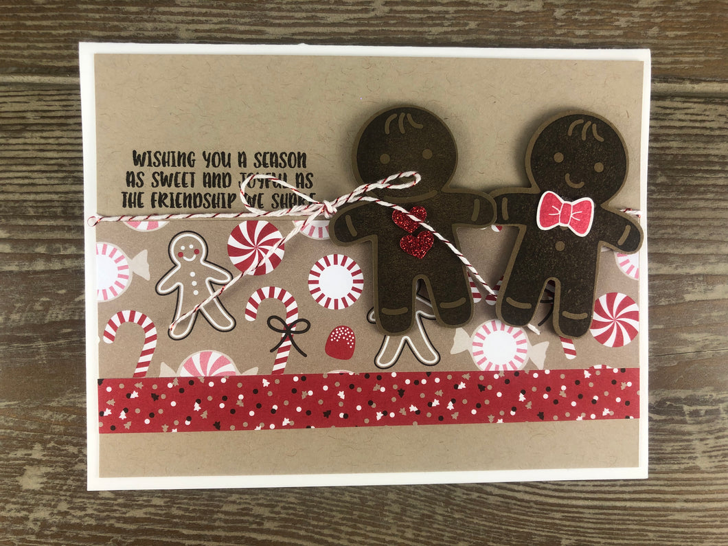 Greeting Card - Gingerbread Holiday