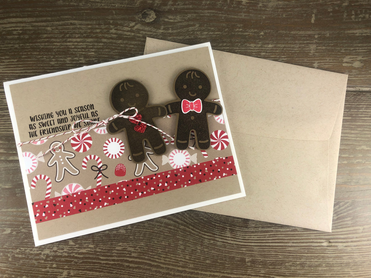 Greeting Card - Gingerbread Holiday – Bright Side Sweets