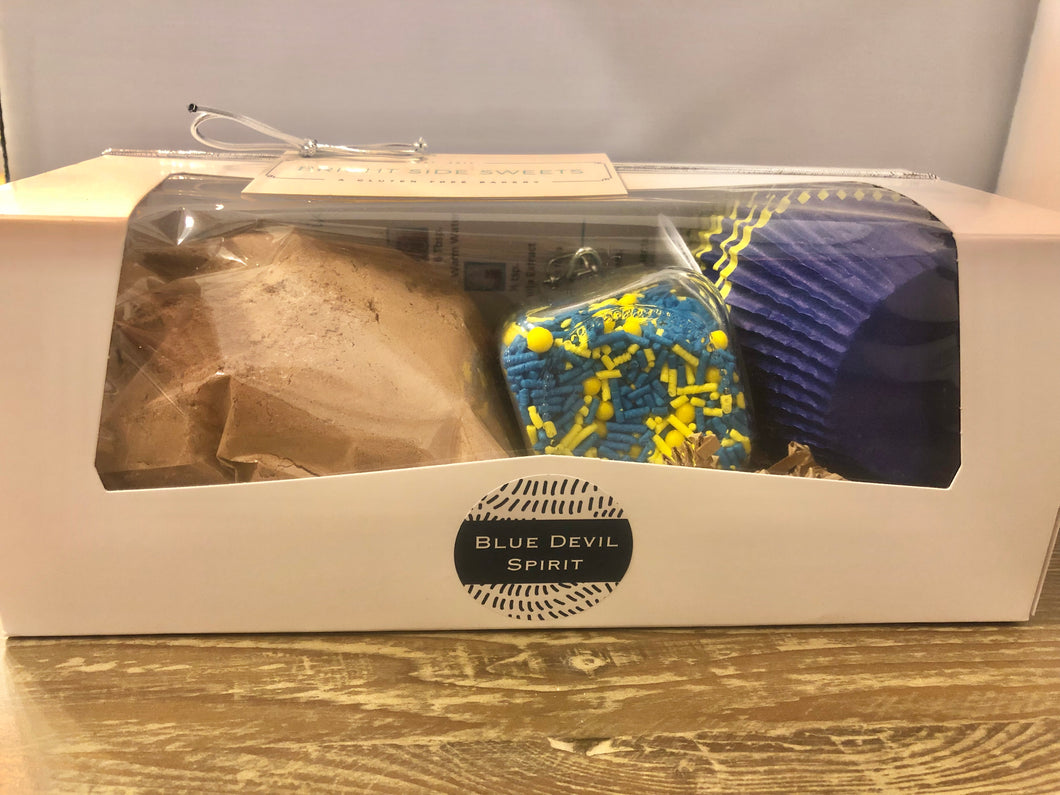 Cupcake Mix Gift Box - Blue Devil Spirit