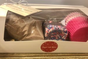 Cupcake Mix Gift Box - Sugar and Spice