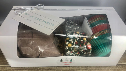 Cupcake Mix Gift Box - Holiday Cheer