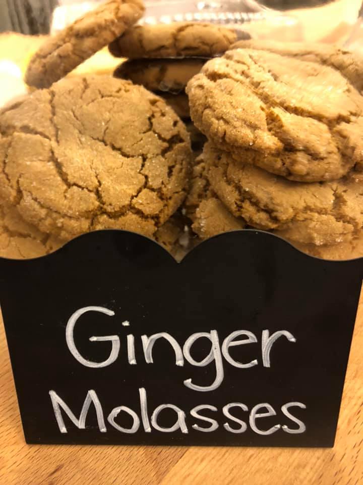 Ginger Molasses Cookies - THANKSGIVING