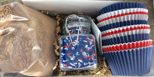 Cupcake Mix Gift Box - Patriots Spirit